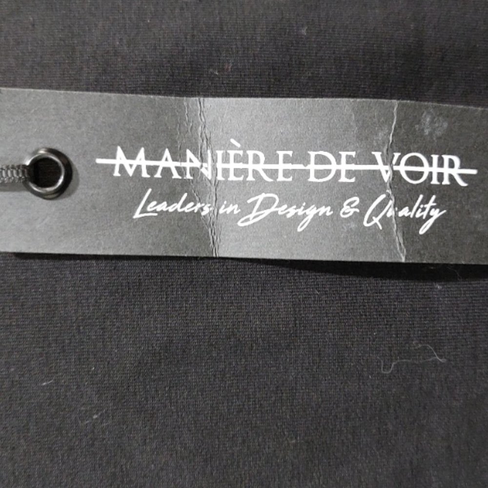 💥EDGY CHIC💥Manière De Voir CHAIN NECKLACE DETAIL T-SHIRT DRESS - Picture 13 of 16